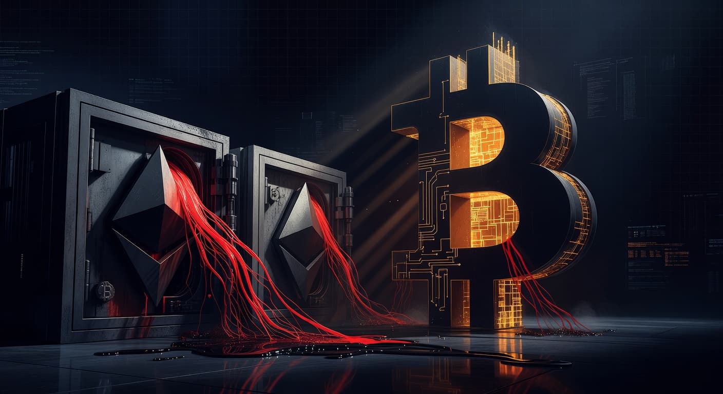 ETF outflows and higher-for-longer rates choke the BTC bid