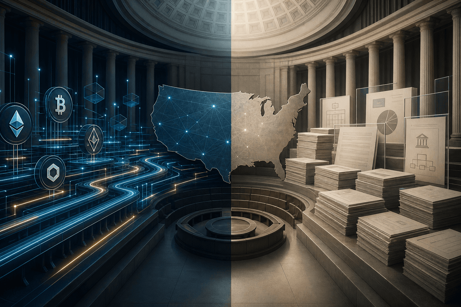 CLARITY Act market structure advancing while compliance obligations remain material.