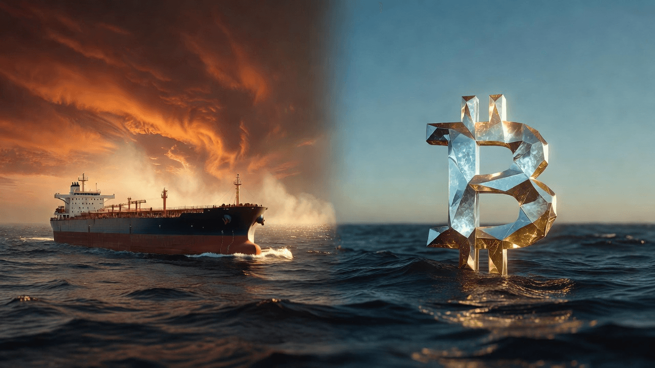 Oil war premium versus Bitcoin composure on the Monday open.